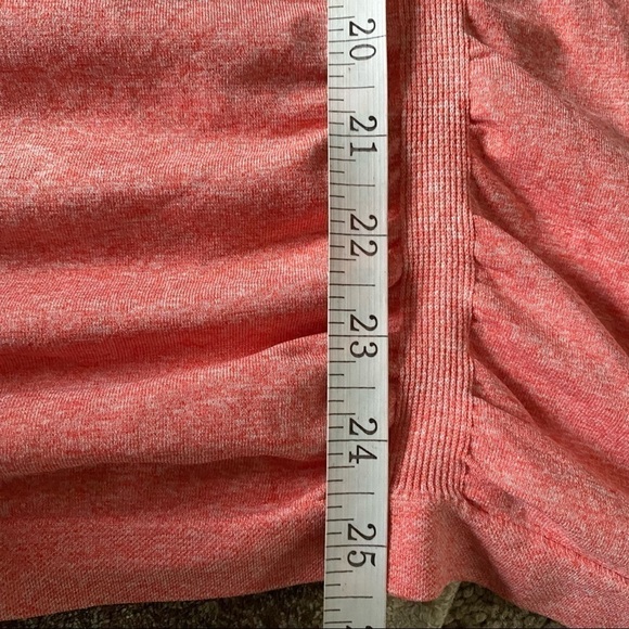 Athleta orange 1/4 zipper closure pullover size L - Picture 7 of 8